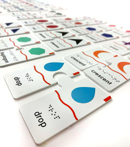 Memory Puzzles: Shapes (Tactile & Braille) designed with The American Printing House for the Blind