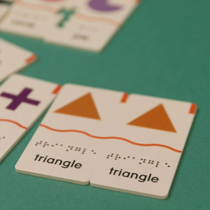 Memory Puzzles: Shapes (Tactile & Braille) designed with The American Printing House for the Blind